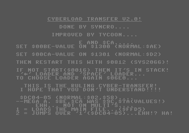 Cyberload Transfer V2.0