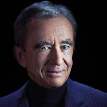 Bernard Arnault s rodinou 