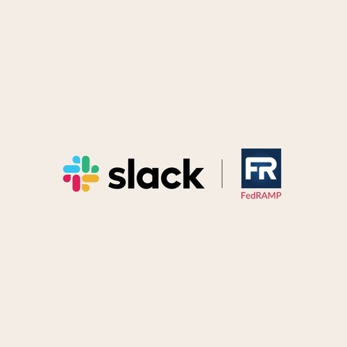 Slack and FedRAMP logos