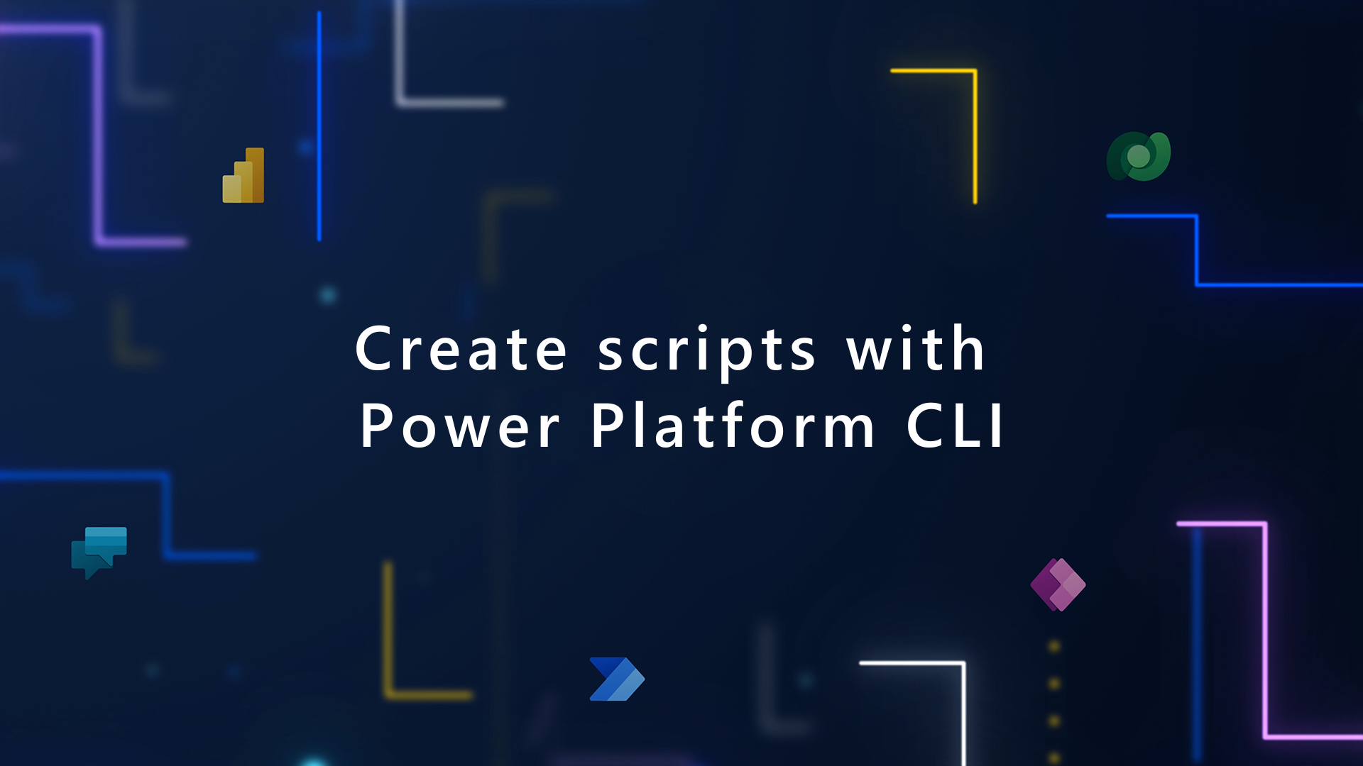 Image Create scripts with Power Platform CLI