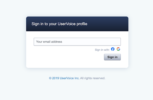 Sign-in