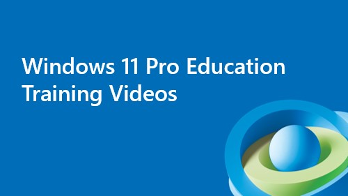 Windows training videos tile image