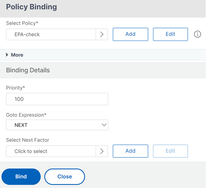 Advanced EPA scan workflow