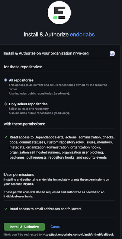 Choose Repositories