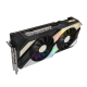 KO GeForce RTX 3060 V2 OC Edition graphics card, angled forward view, shocasing the ARGB element