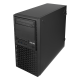 ExpertCenter E500 G9 workstation, elevated left side view 