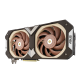 RTX3080-O10G-NOCTUA graphics card, front hero shot