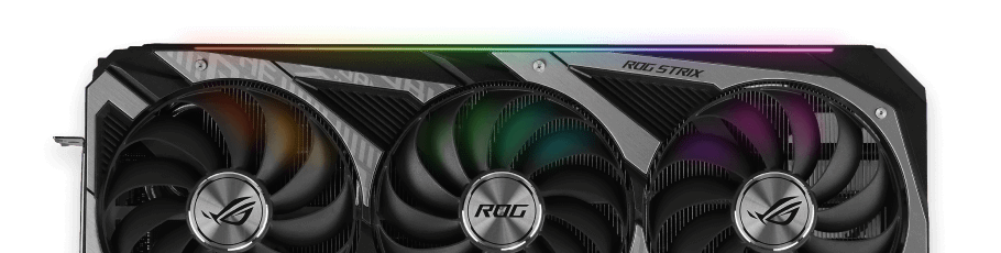 ROG STRIX RTX 3080 V2 OC EDITION front view