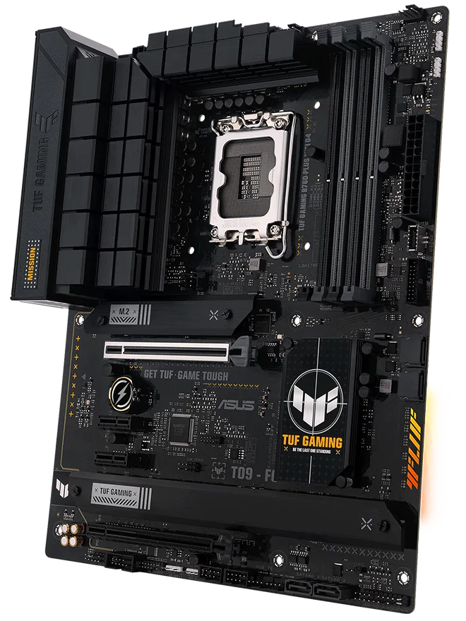 TUF Gaming motherboard’s photo