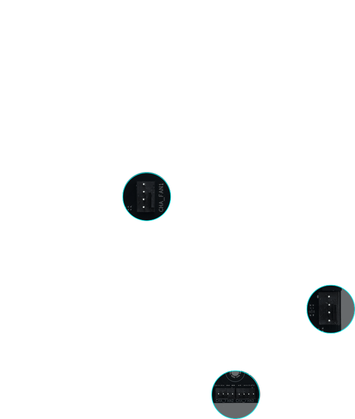 Strix B760-A D4 chassis fan header locations