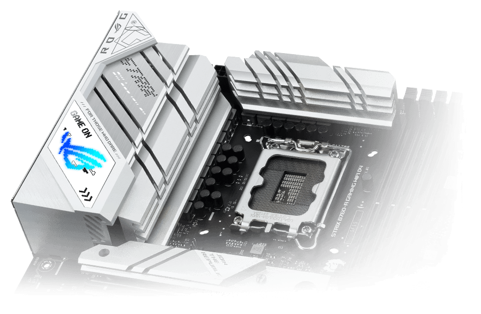 Strix B760-A D4 power design layout