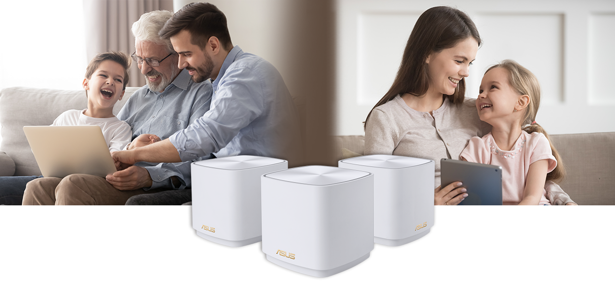 ASUS ZenWiFi AX Mini (XD4) provides whole-home mesh WiFi coverage