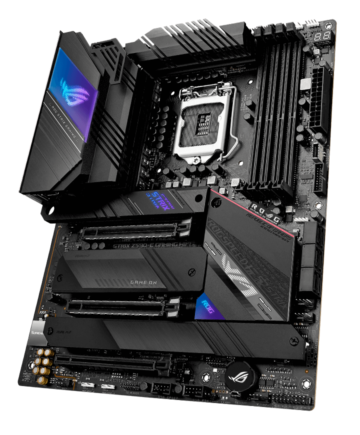 ROG Strix Z590-E Gaming WiFi front view