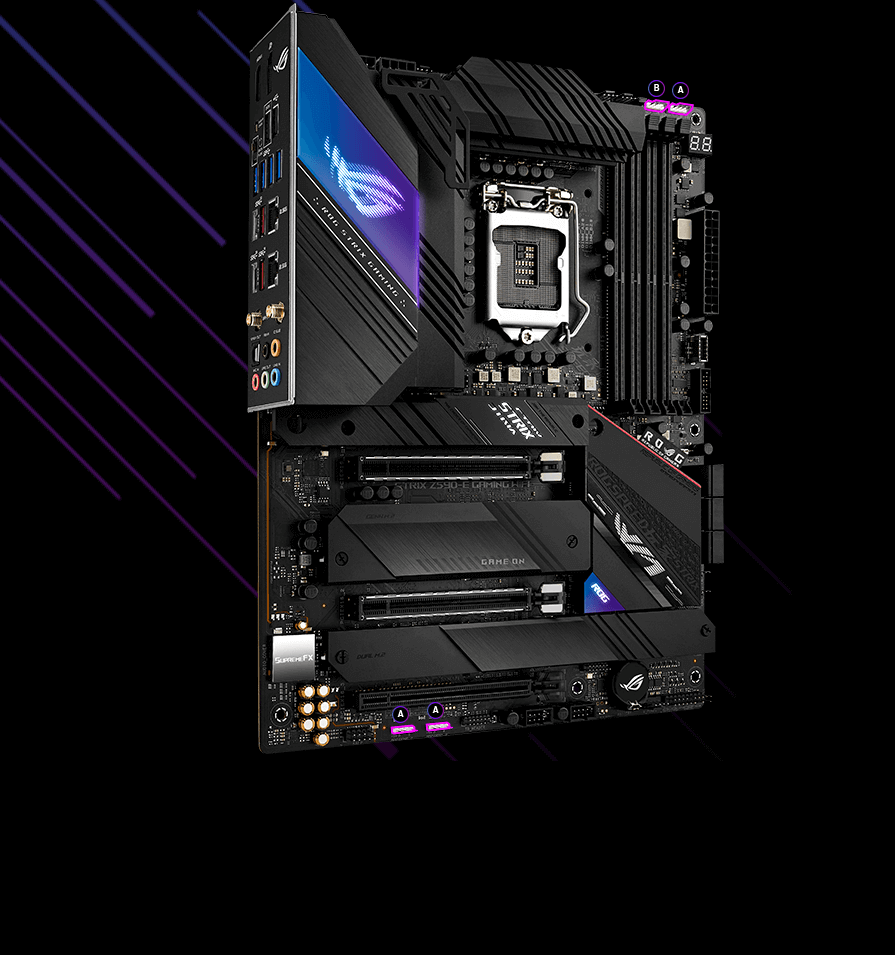 ROG Strix Z590-E Gaming WiFi with Aura sync