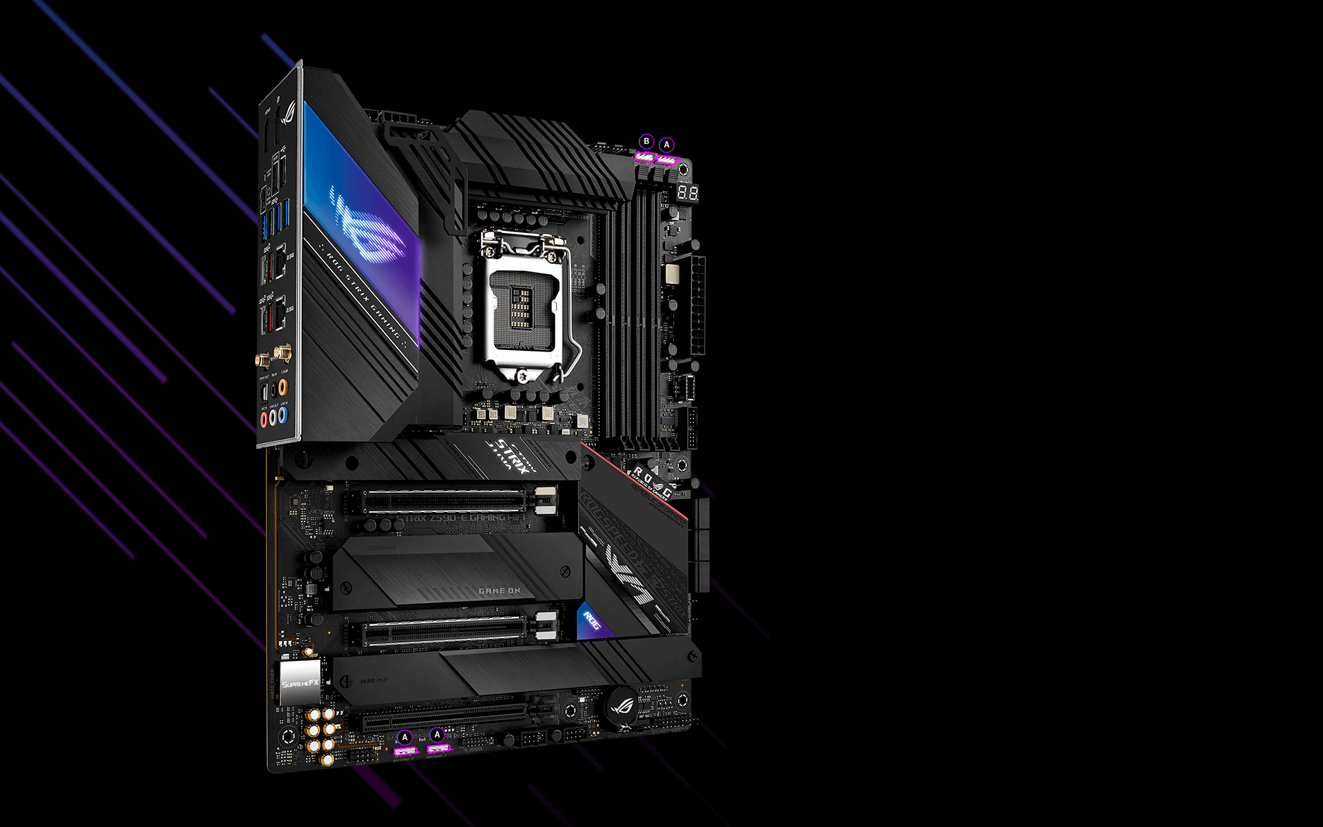 ROG Strix Z590-E Gaming WiFi with Aura sync