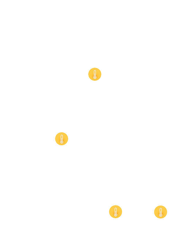 Multiple temperature sources