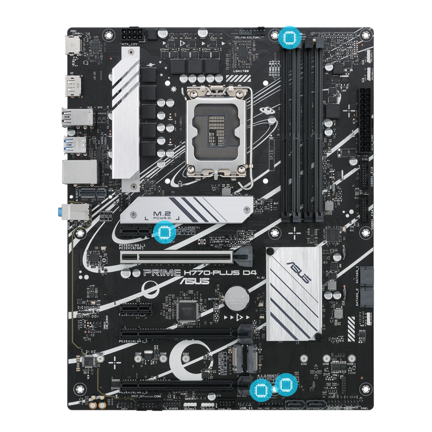 Prime motherboard with smart protection image