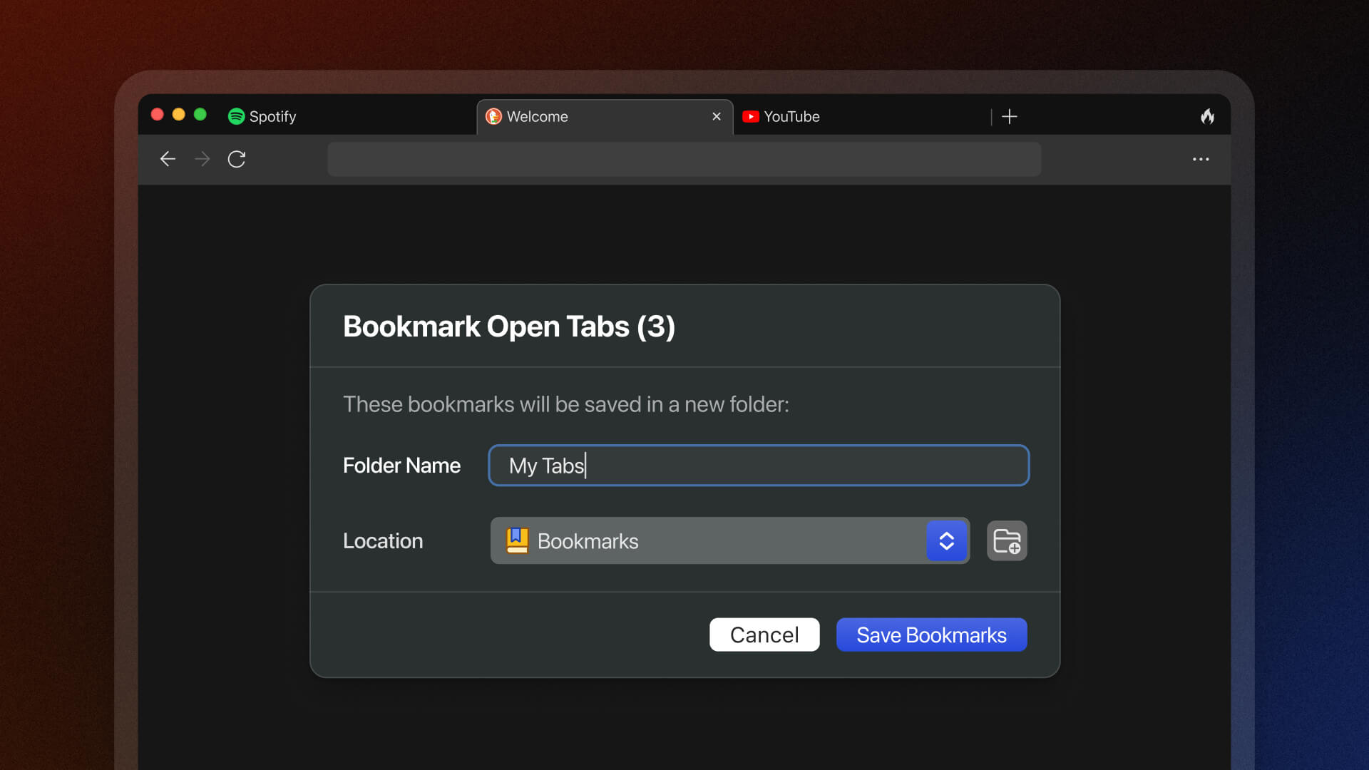 Bookmark All Tabs