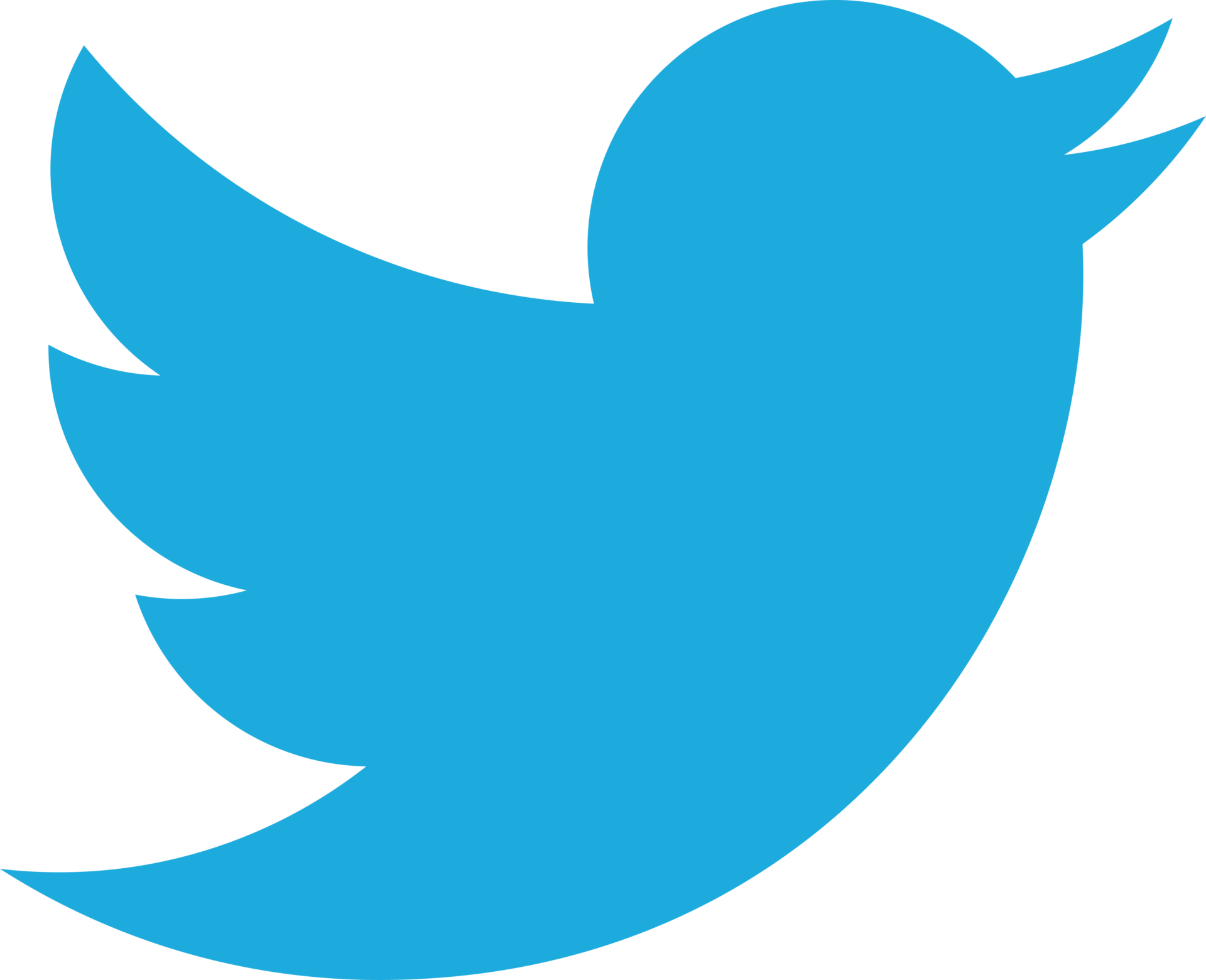 Blue Twitter bird logo on a transparent background, facing right with its beak open and wings raised as if in flight. Perfect for connecting with opportunities like Spryker careers.