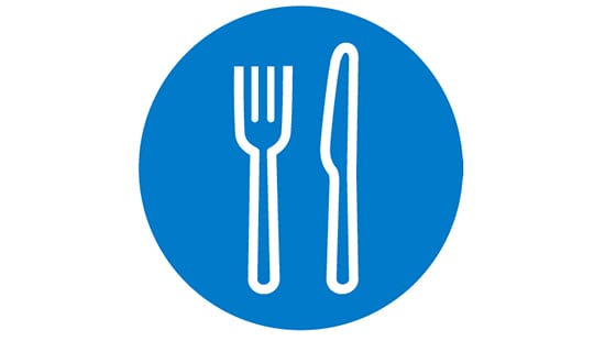 Knife and fork icon