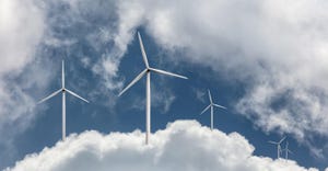 windmills in the clouds