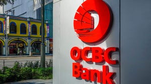 OCBC Bank sign