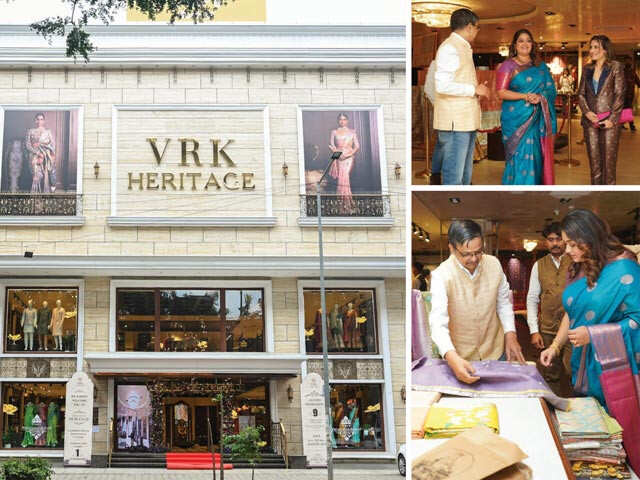 VRK Heritage Marks One Year In Bangalore With Threads Of Heritage Exhibit