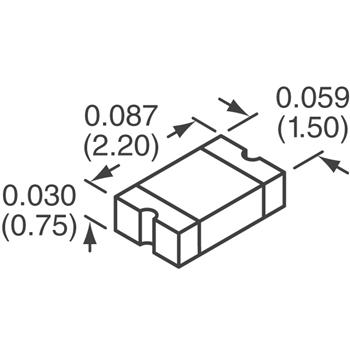 0805L035YR外观图