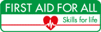 Logo first aid training course First Aid For All