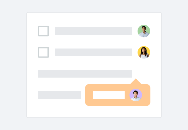 Users collaborating in a document using the commenting feature