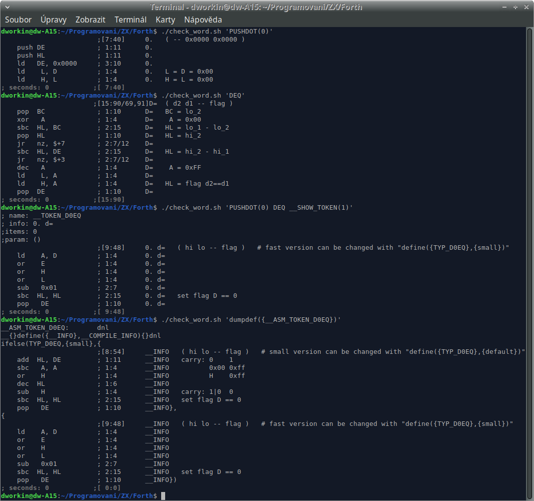 Example of how to check the word D0EQ in the terminal using the bash script check_word.sh