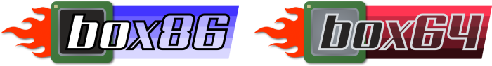 Box86 and Box64 logos