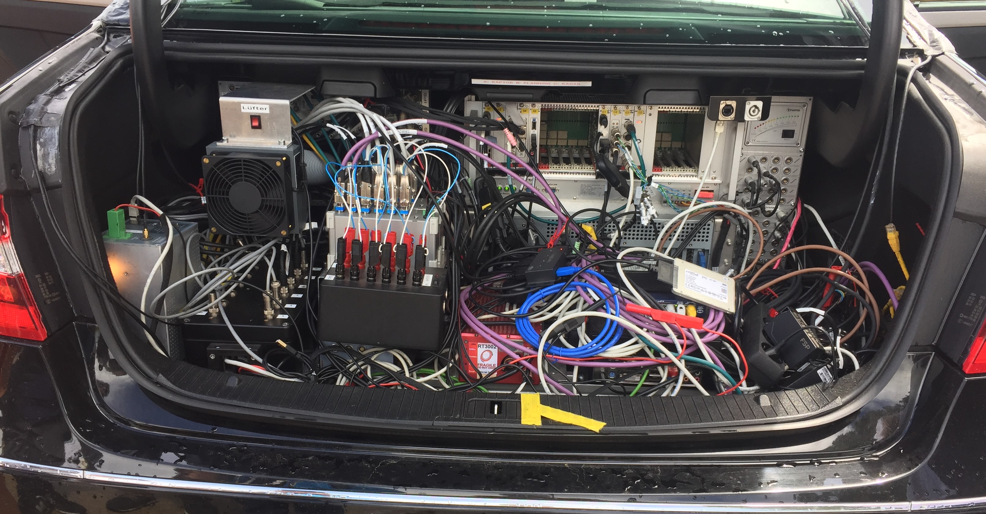 Back trunk of the KIT car. Source: author provided.