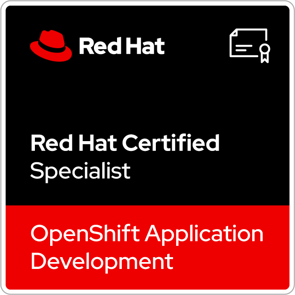 Red Hat® Certified Specialist in OpenShift Application Development