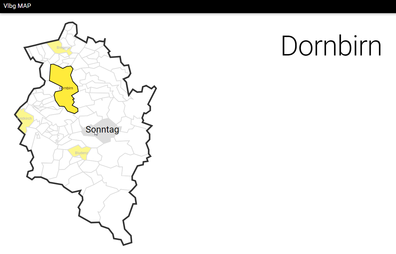 Vorarlberg Map