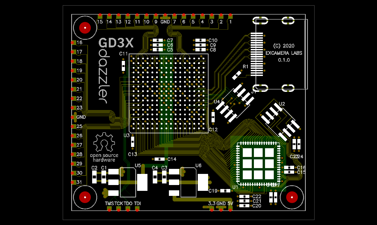 Image of Dazzler PCB