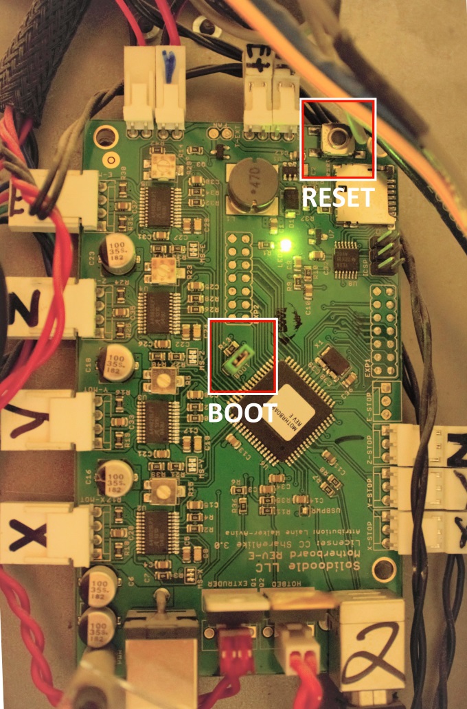 Solidoodle2 PRINTRBOARD