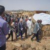 UN Emergency Relief Coordinator Mark Lowcock visiting South Kordofan during his three-day mission to Sudan.