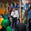 Encuentro del Secretario General de las Naciones Unidas, António Guterres, con refugiados rohinyás en Cox´s Bazaar, Bangladesh.  