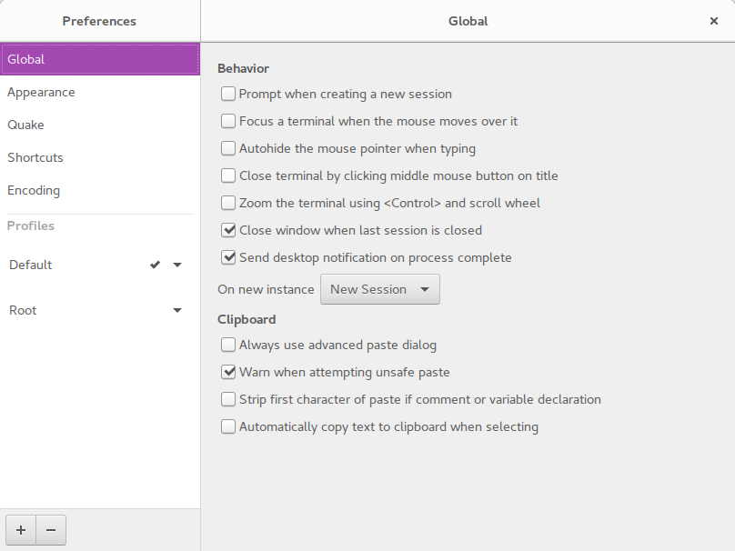 tilix-screenshot-4-preferences