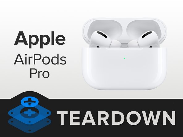 Vue éclatée des AirPods Pro, Vue éclatée des AirPods Pro: étape 1, image 1 de 1