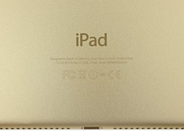 Разбираем iPad Air 2: шаг 2, изображение 1 из 2