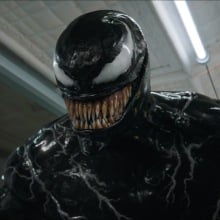 Venom smiles in "Venom: The Last Dance."