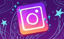 illustration of instagram logo