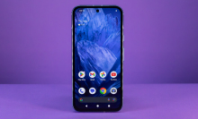 Google Pixel 8a from front