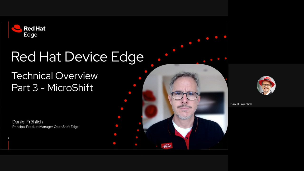 Red Hat Device Edge Technical Overview, Part 3 - MicroShift