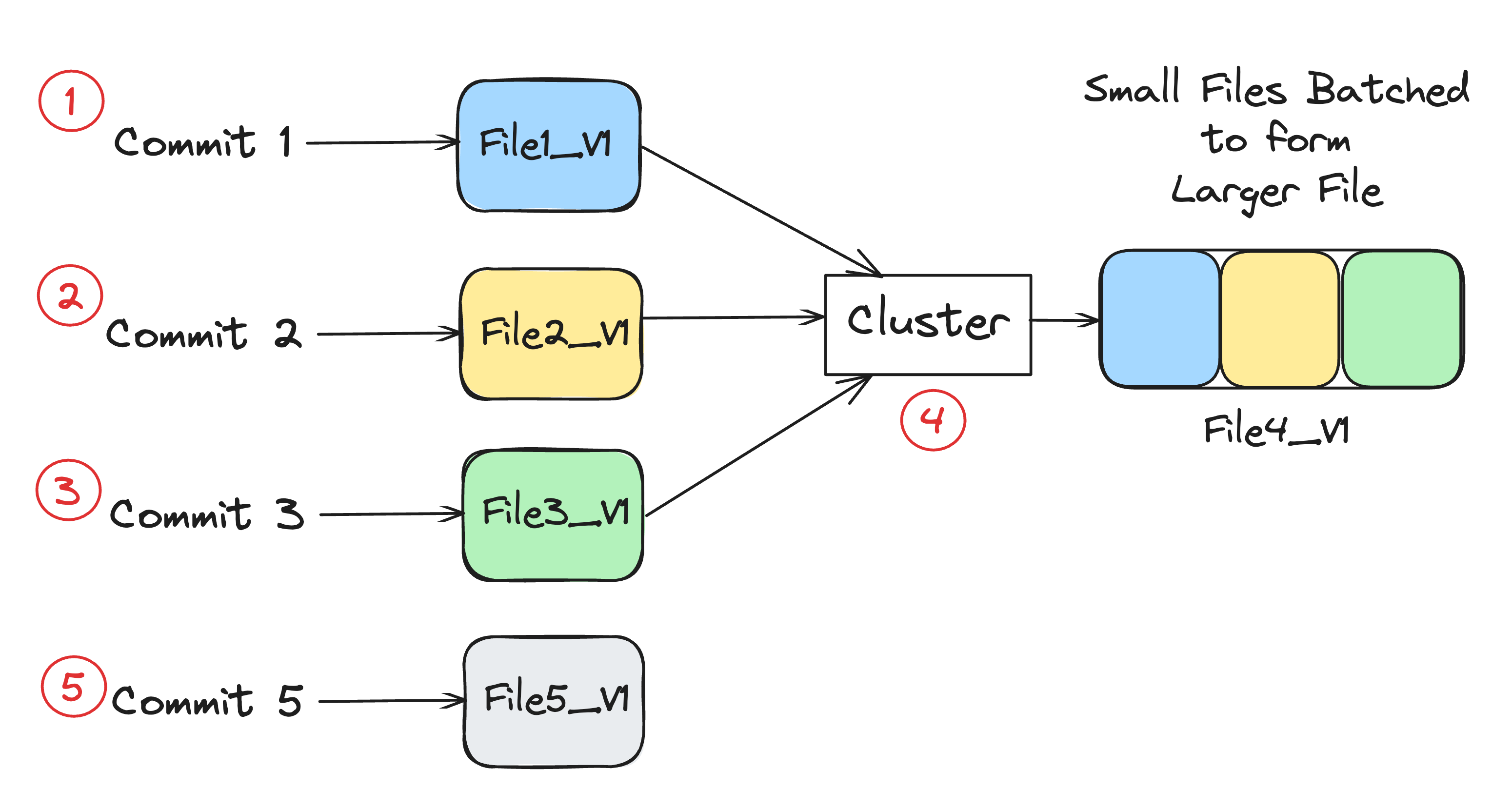 Batching small files