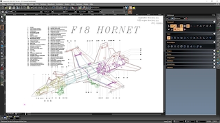 Screenshot aus TurboCAD 2D/3D