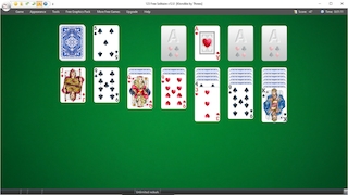 Screenshot aus 123 Free Solitaire