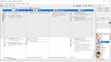 Screenshot aus TV-Browser